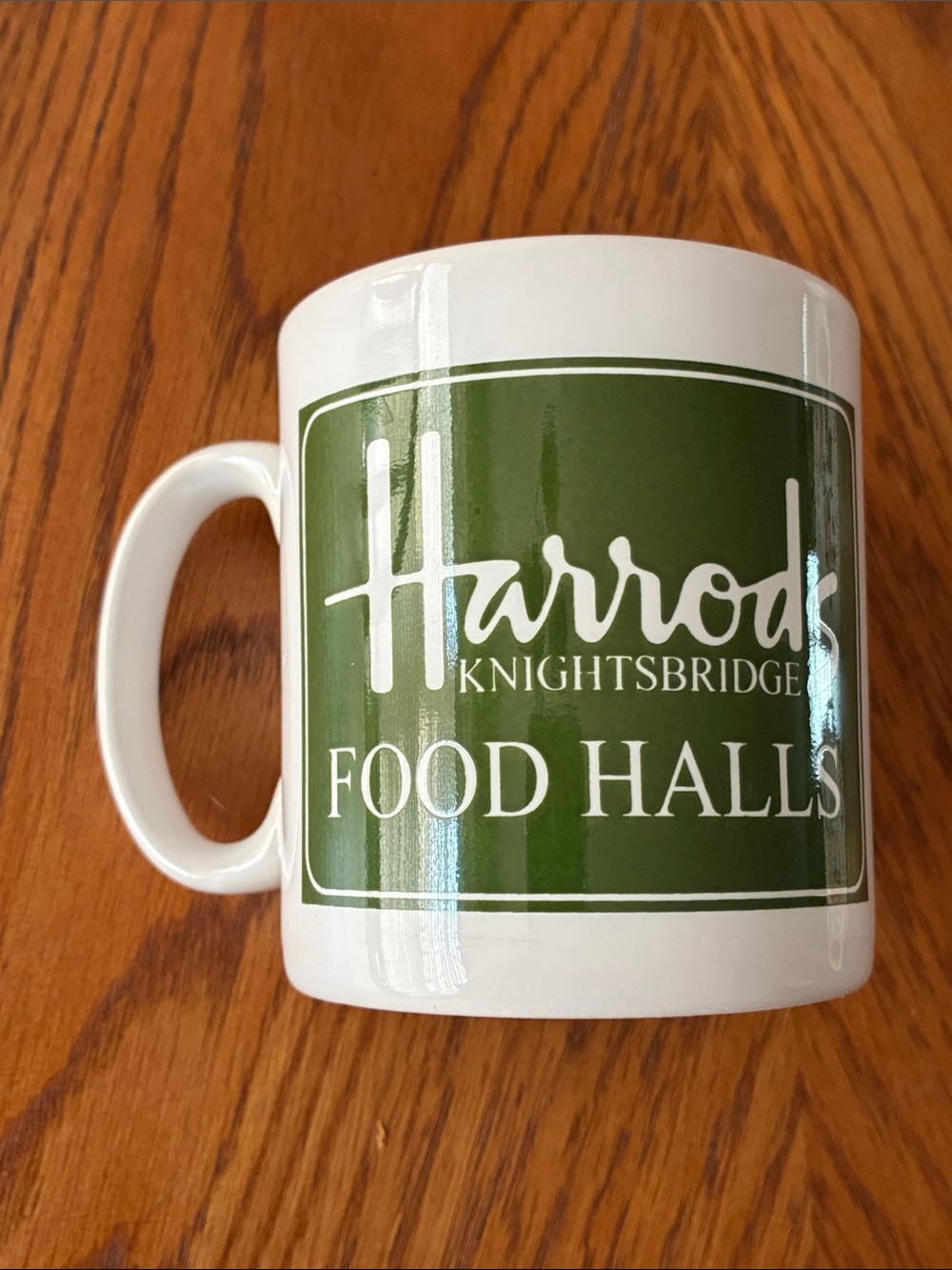 Harrods Knightsbridge Food Halls Ceramic White Mug